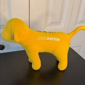 Victoria's Secret PINK Nation large plush dog.